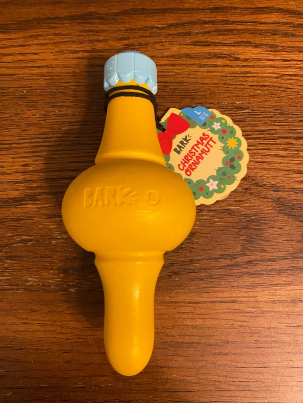 BARK Super Chewer Christmas Ornamutt Nylon Dog Toy Mint Scented NWT